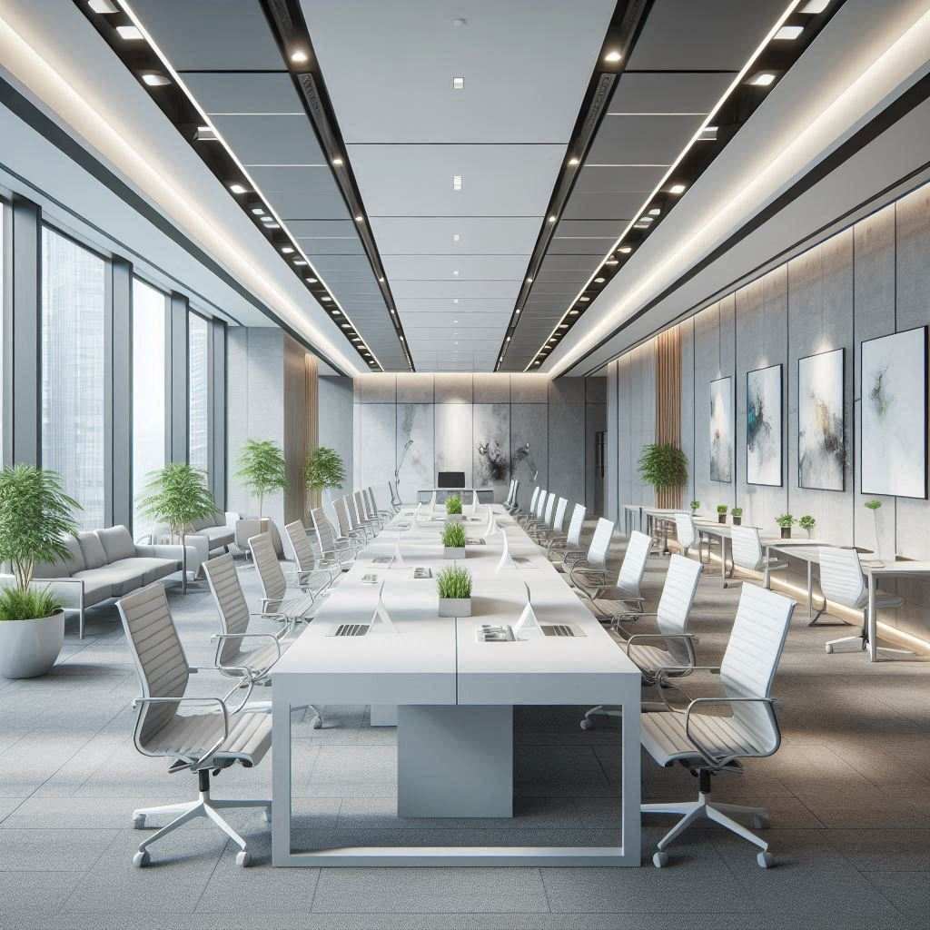 写字楼办公品牌展示空间因空间分区调整受阻时技术支持组该调用哪些资源